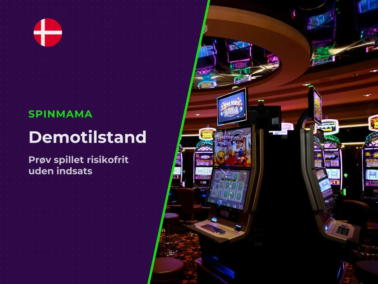 Hvad du kan teste i demo-tilstand
