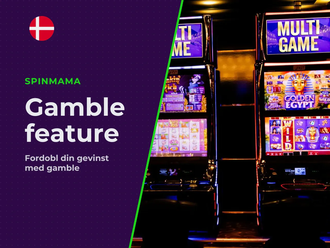 Gamble-spillet og risikoen ved fordobling. Når