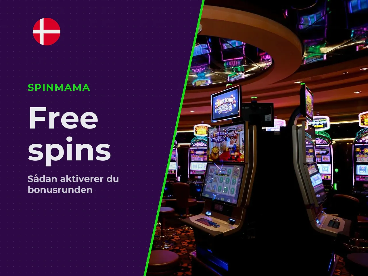 Sådan udløses free spins. Free spins