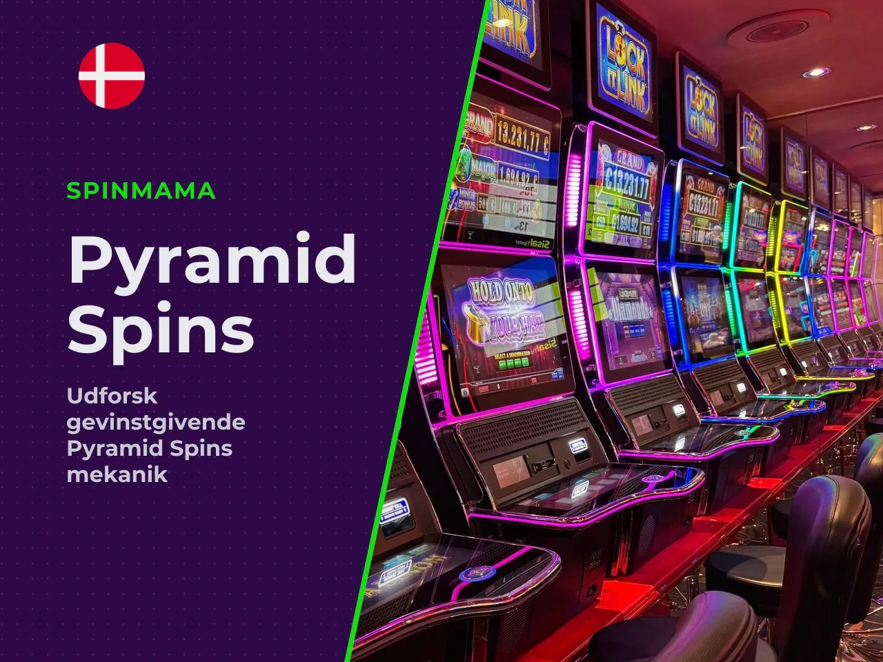 Pyramid Spins og lagdelte funktioner. Pyramid