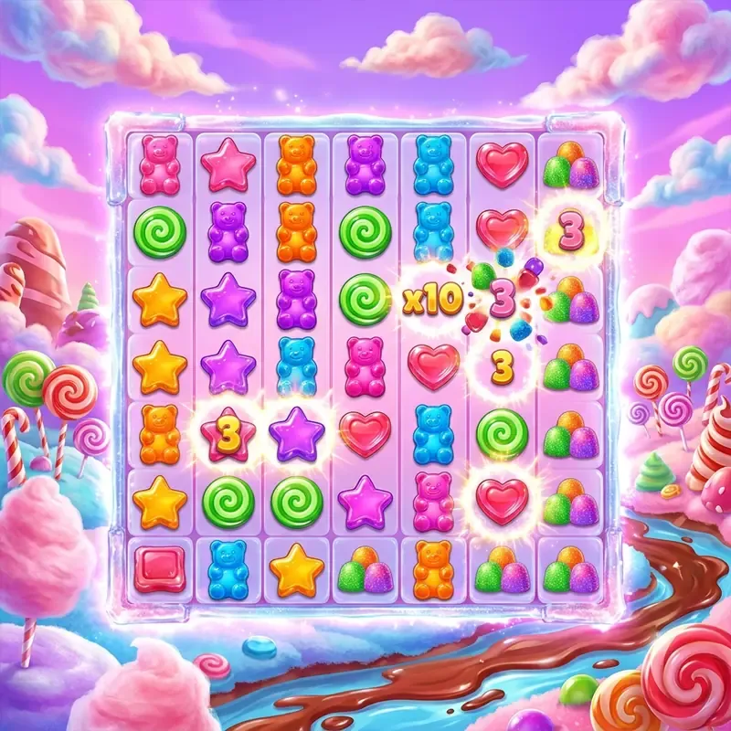 Sugar Rush slot demo, bonusser og