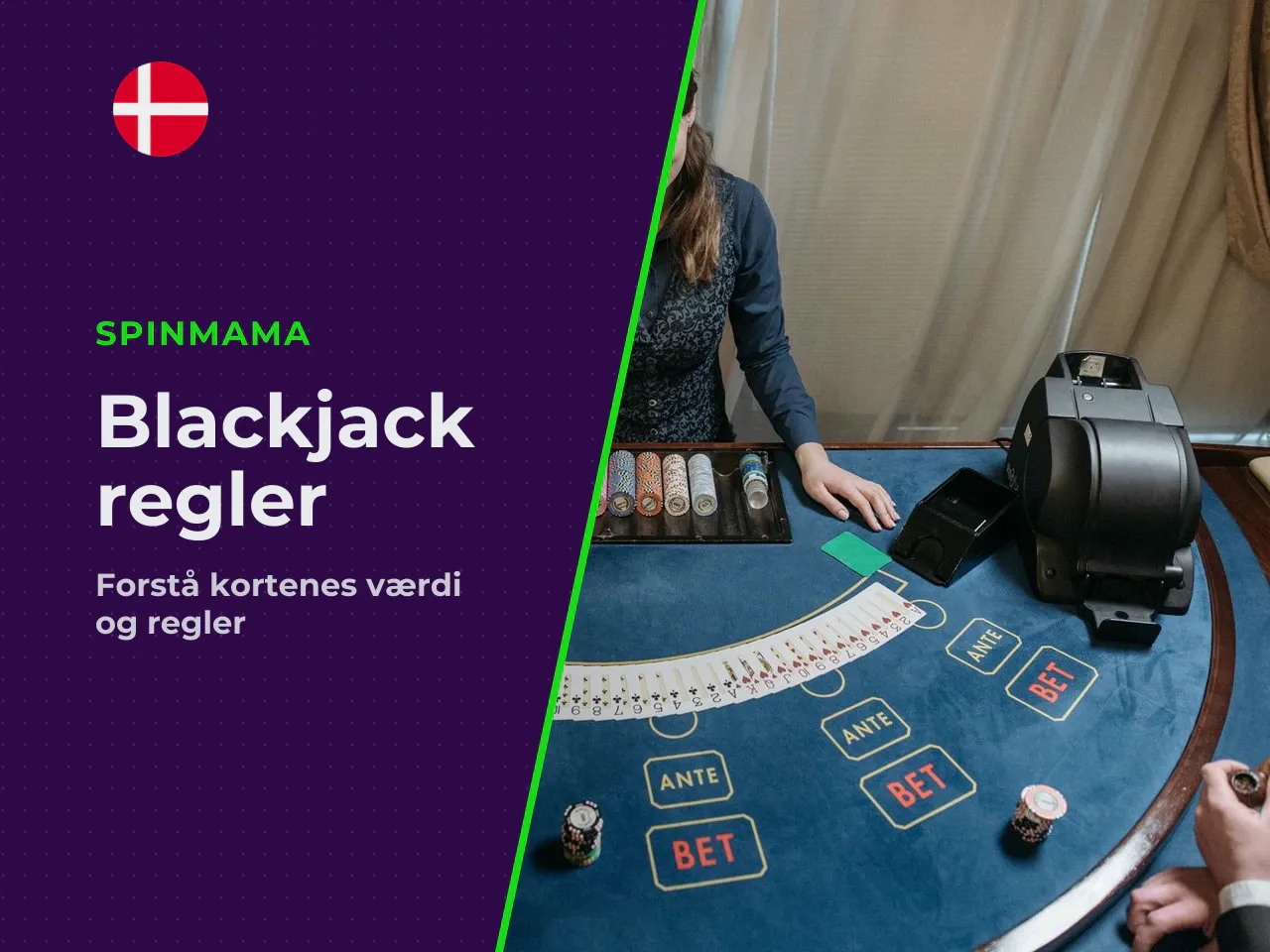 Kortværdi i blackjack og essets dobbelte