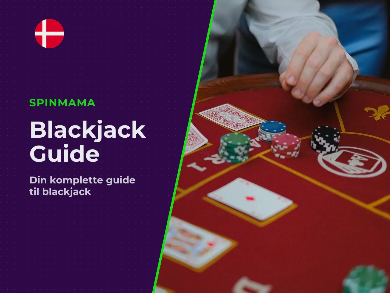 Vælg spiltype og blackjack-bord. 1. Vælg