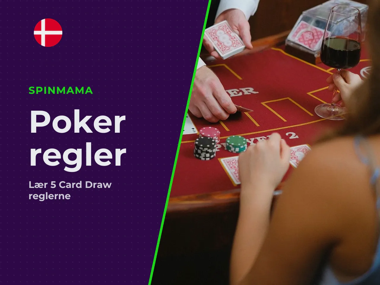 5 Card Draw poker regler. I