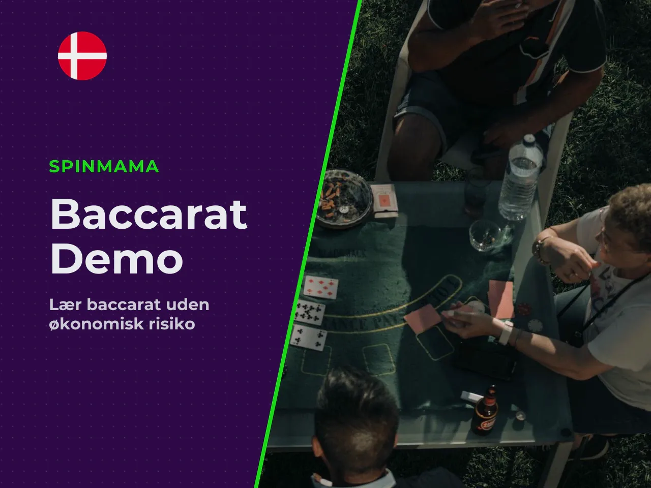 Baccarat demo lær spillet uden rigtige
