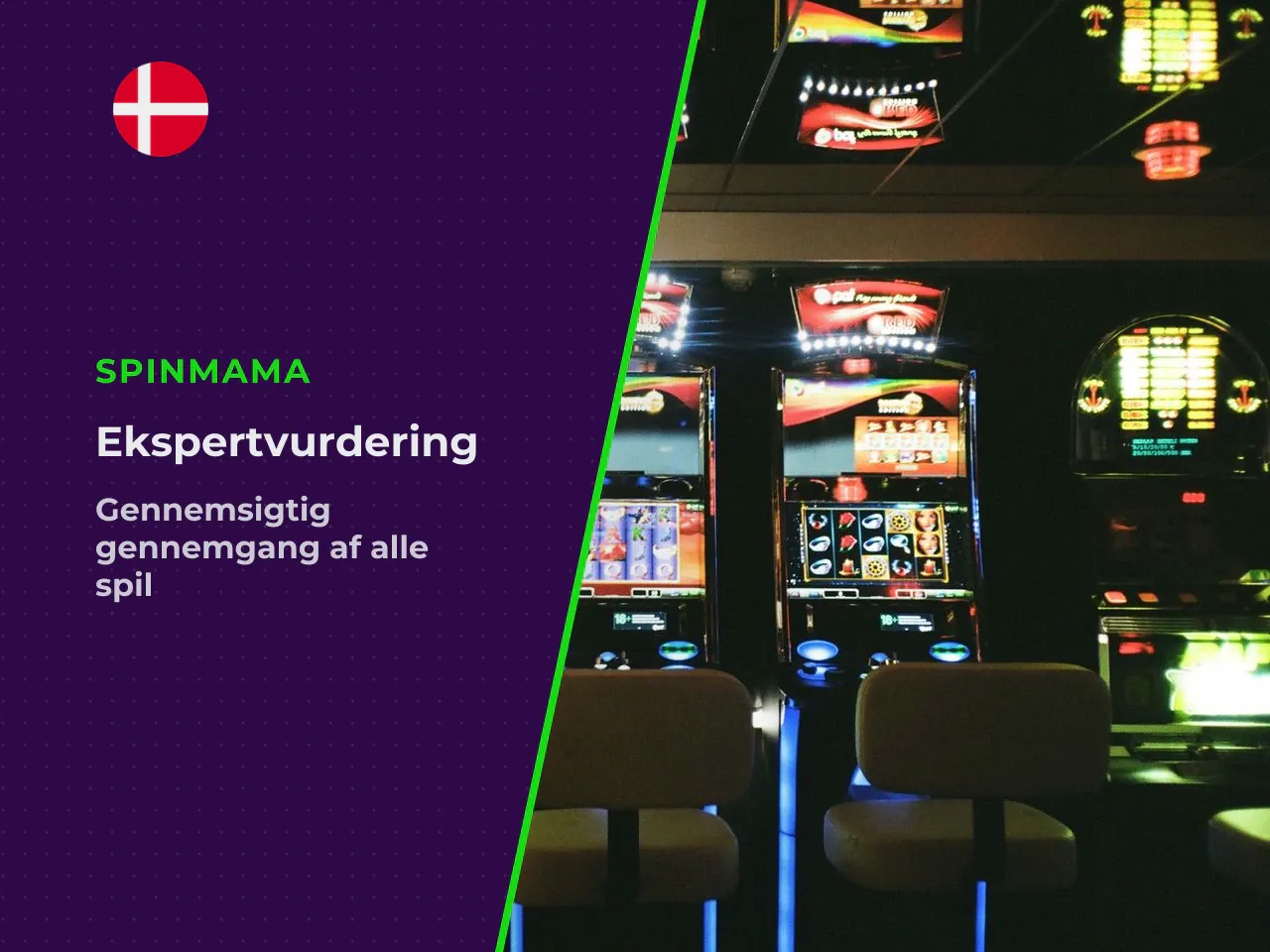 Sådan vurderer vi spil og casinoer