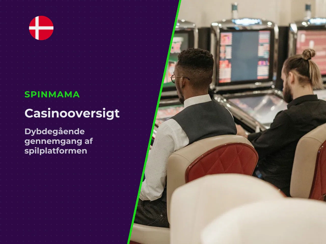 Spinmama Casino overblik over hjemmesiden og
