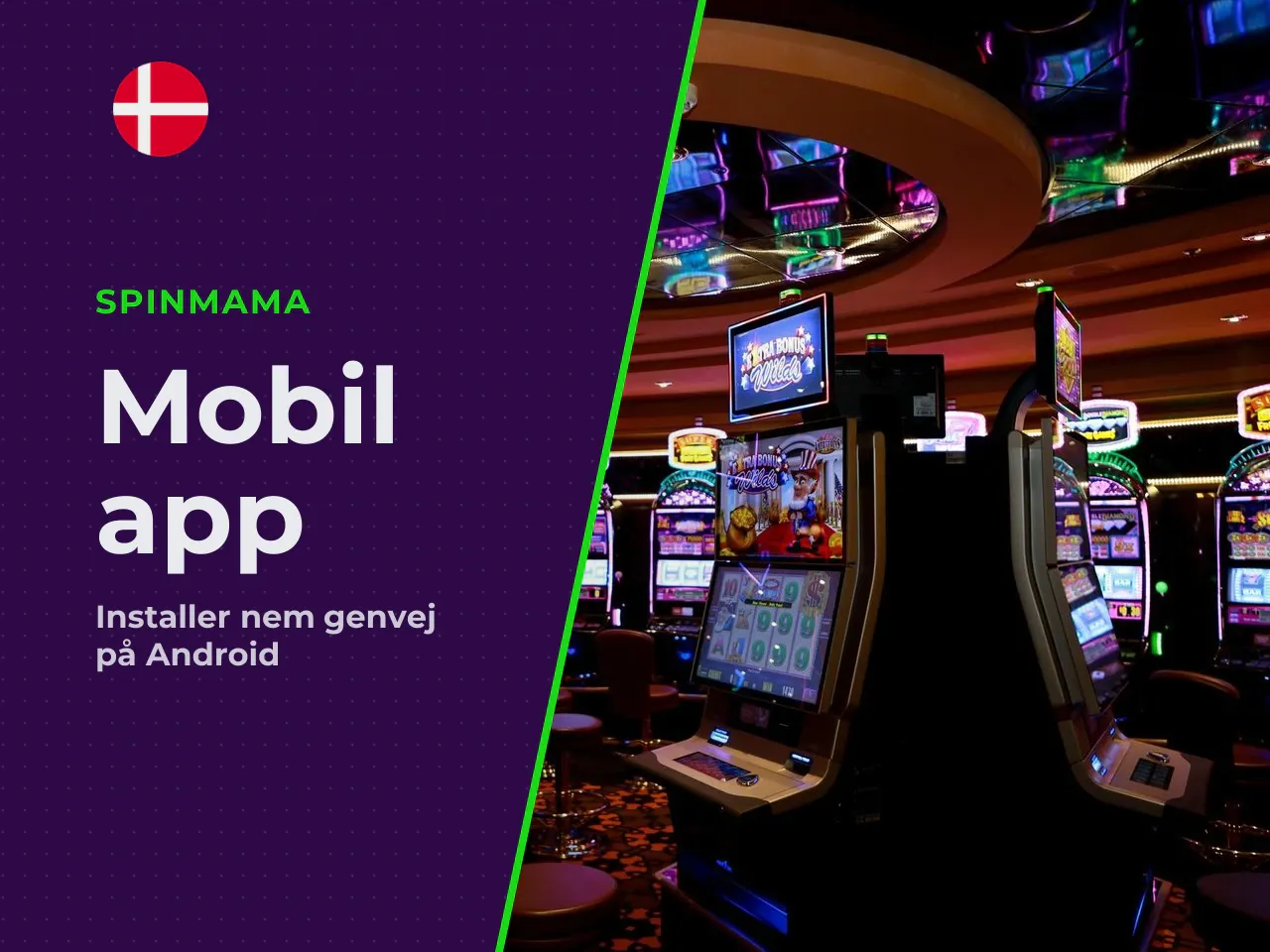 Sådan opretter du en Spinmama Android-genvej