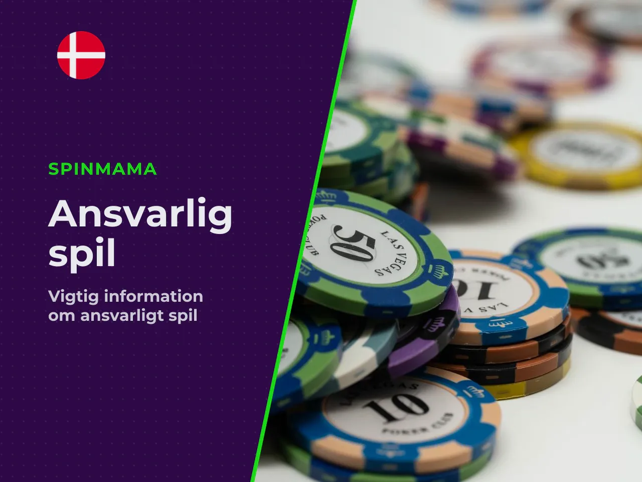 Fordi Spinmama er et offshore-site, skal