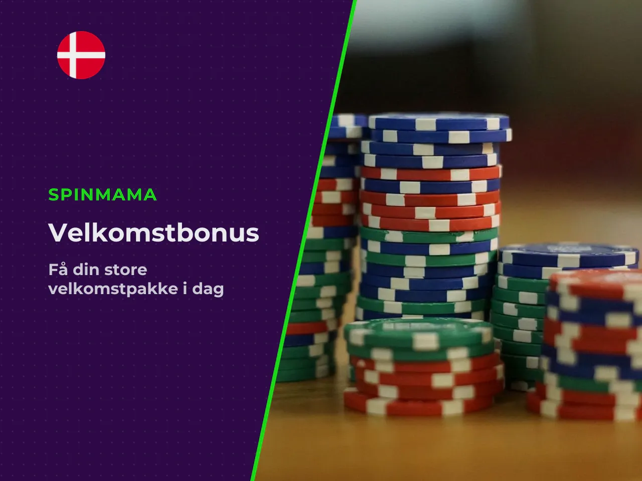 Welcome bonus og deposit bonuses. Det