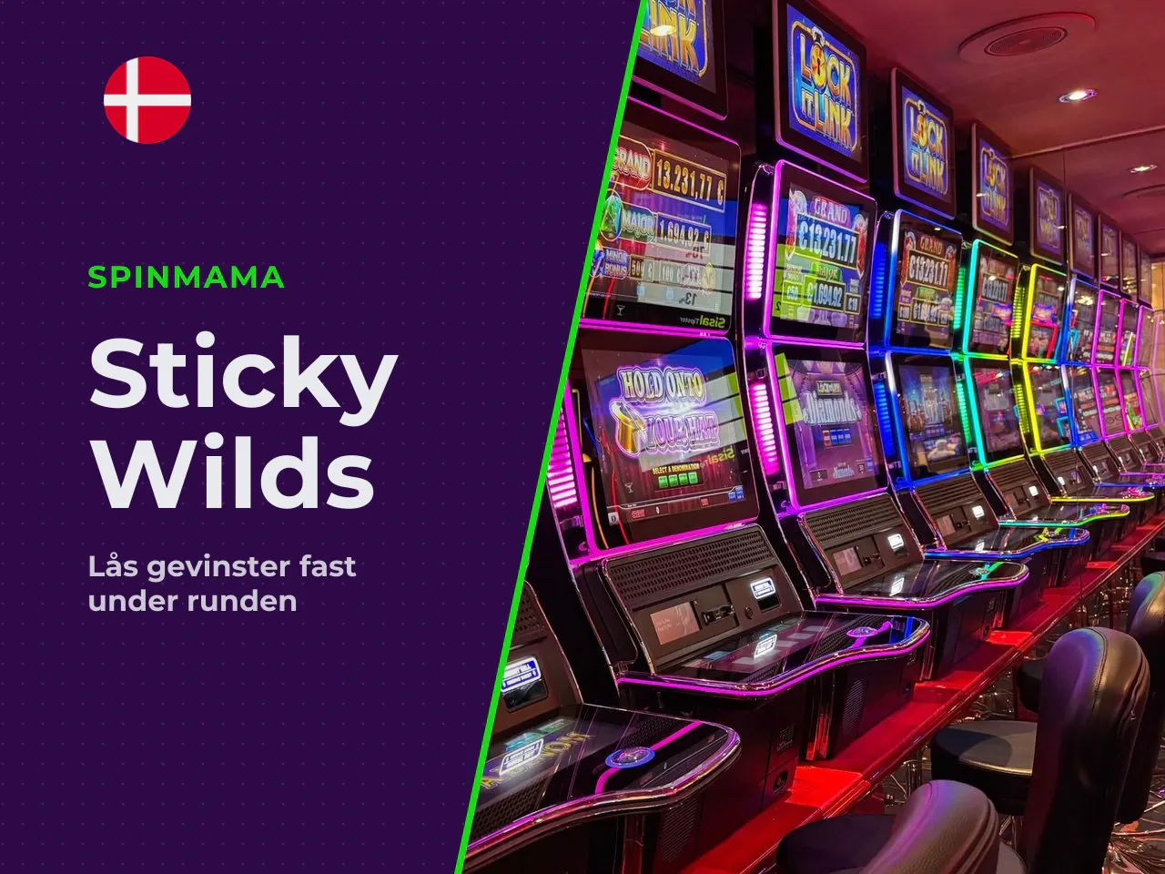 Sådan fungerer Sticky Wilds. Sticky Wilds