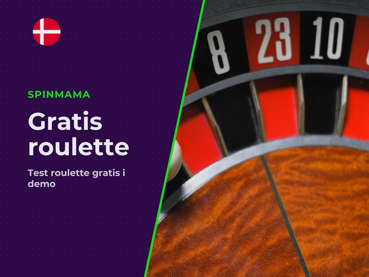 Spil roulette gratis online før du