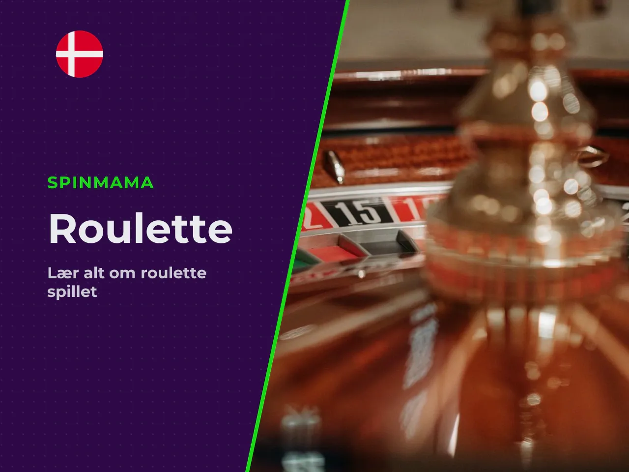 Roulettehjulet og bordet. Roulettehjulet og roulettebordet